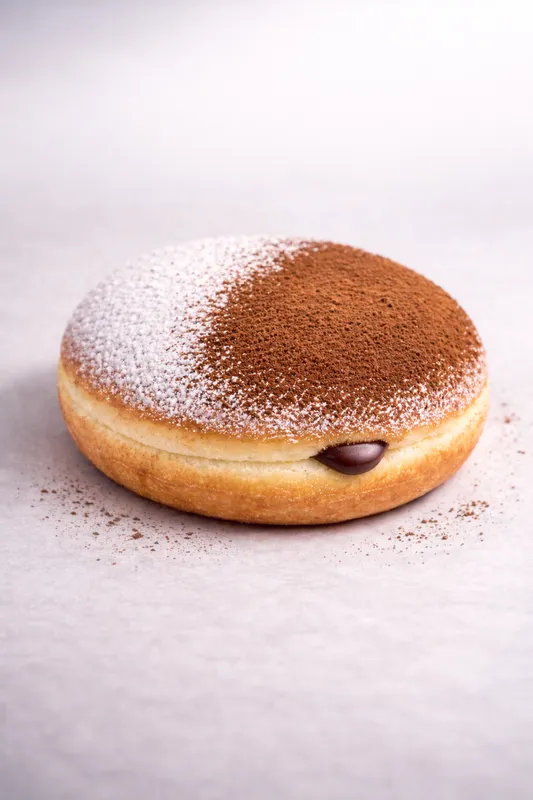 Nutella Dolgulu — Pudra Şekerli